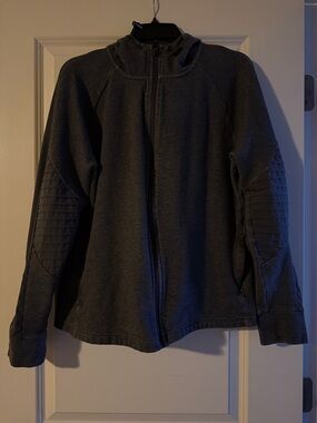 Avia Black Pullover with White Logo and Care Print